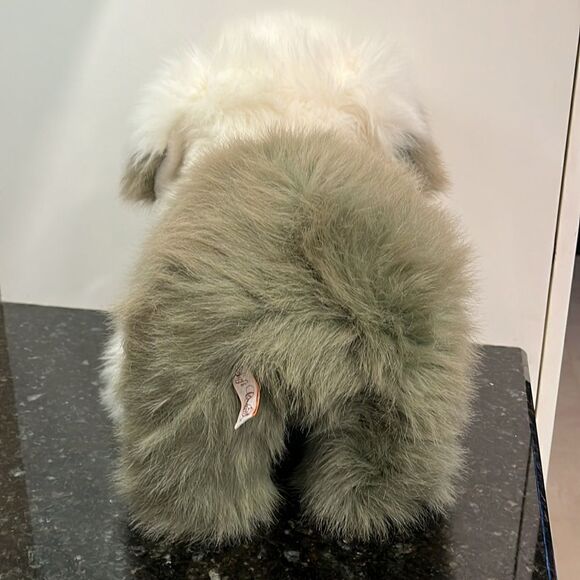 Vintage 1987 Dakin Soft Classics Sheep Dog Plush Stuffed Animal Toy Stands 13” - Picture 5 of 10